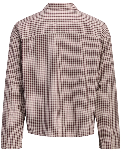 Jack & Jones - JORAustin Clean Check Skjorte - Chocolate Truffle